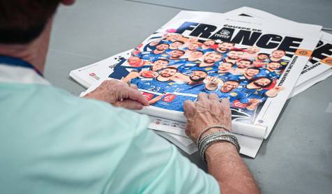 C'CMHB : Nos bénévoles accueillent l'Équipe de France M