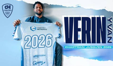 Yvan VERIN est chartrain jusqu'en 2026 !