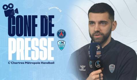 Conf de presse C'CMHB : Avant match vs Paris